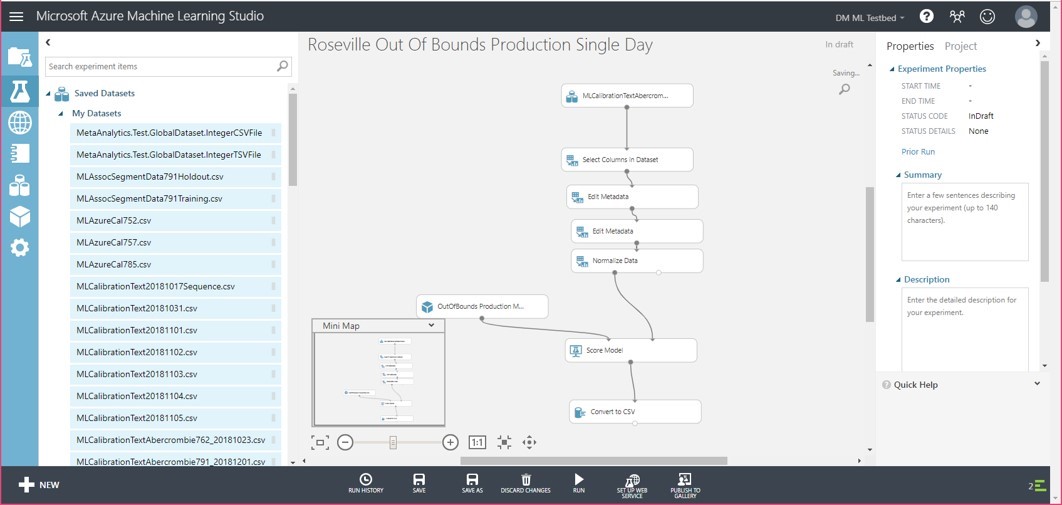 Using ML (machine learning) for Store Analytics