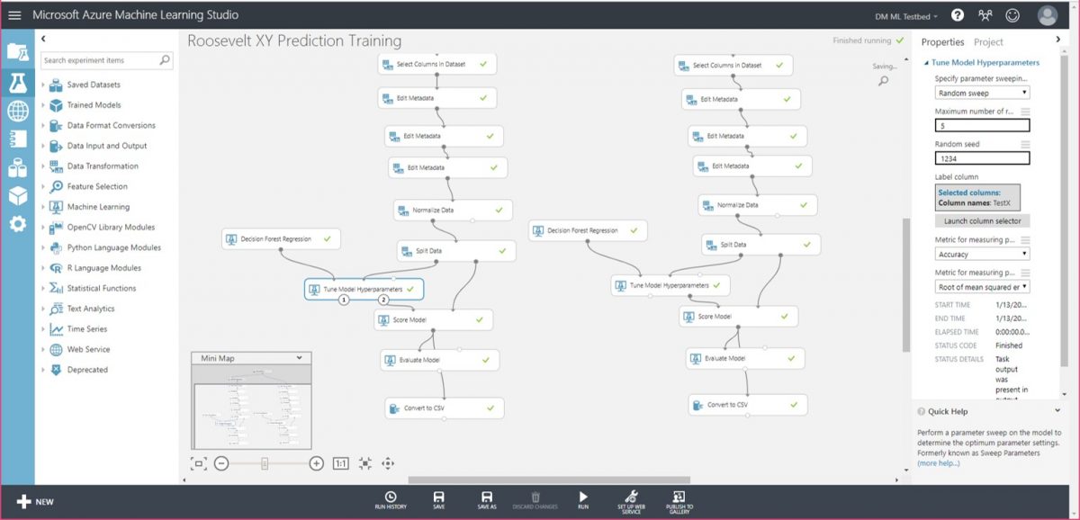 Machine Learning Data for Retail Geolocation Analytics with Azure